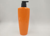 Косметика овального оранжевого ЛЮБИМЦА пластиковая разливает пустую поверхность по бутылкам лоска бутылки мыла лосьона